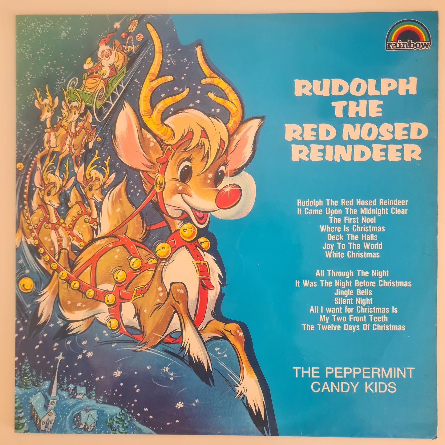 The Peppermint Candy Kids – Rudolph The Red Nosed Reindeer - 1972 (Australian Pressing) - Vinyl Record LP - Sound Hound Records