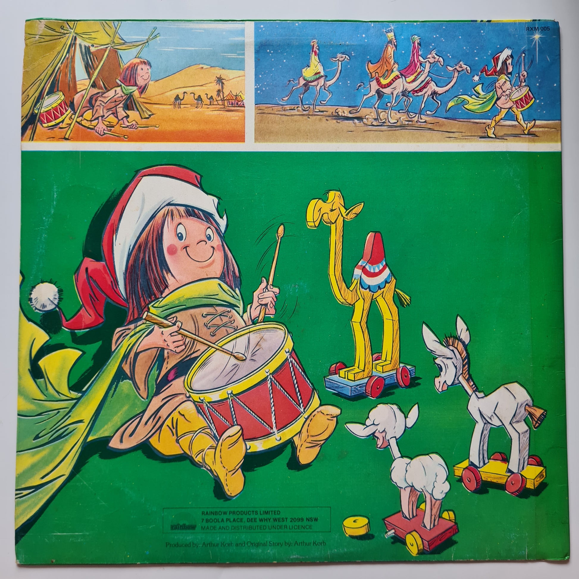 The Peppermint Candy Kids – The Little Drummer Boy - 1979 (Australian Pressing) - Vinyl Record LP - Sound Hound Records