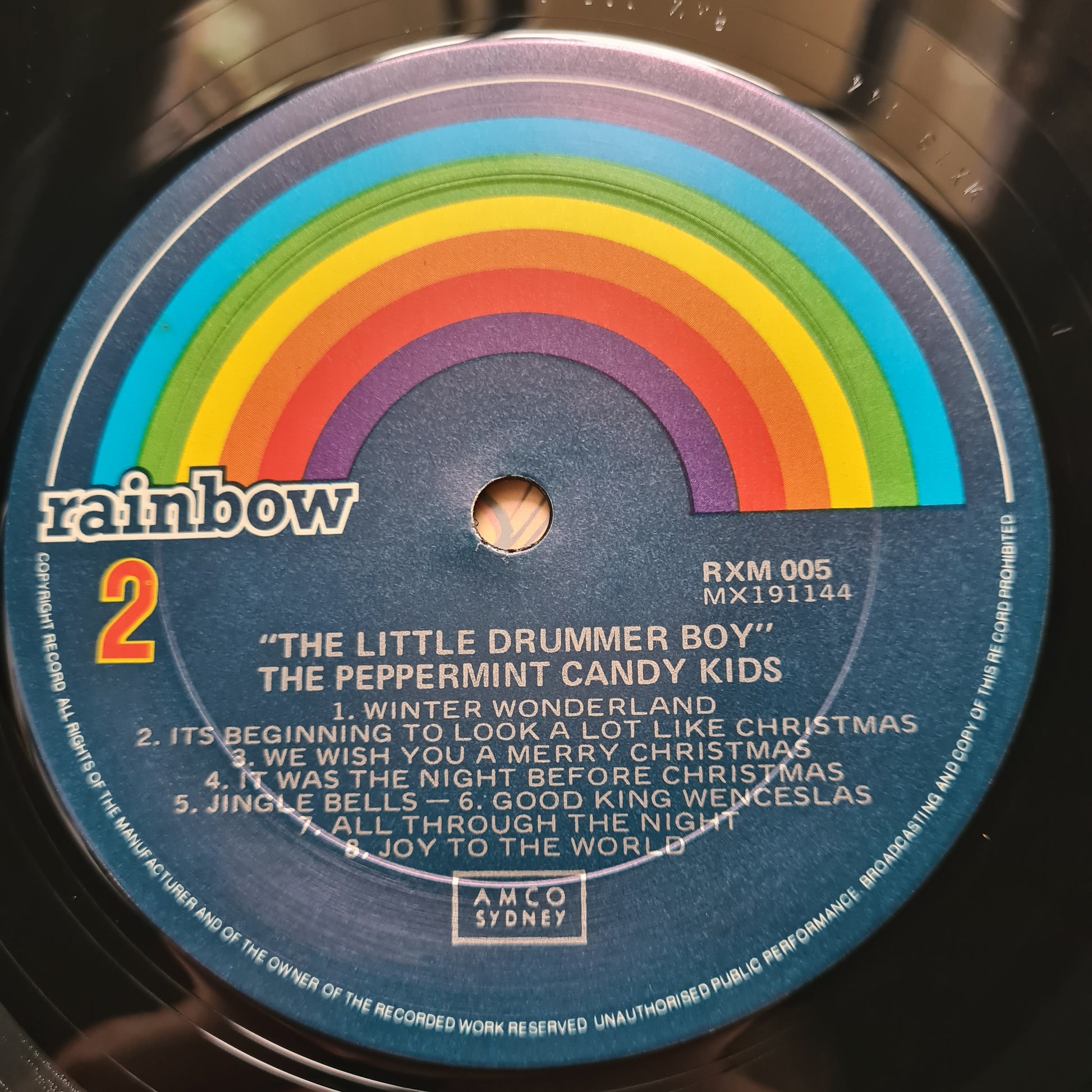 The Peppermint Candy Kids – The Little Drummer Boy - 1979 (Australian Pressing) - Vinyl Record LP - Sound Hound Records