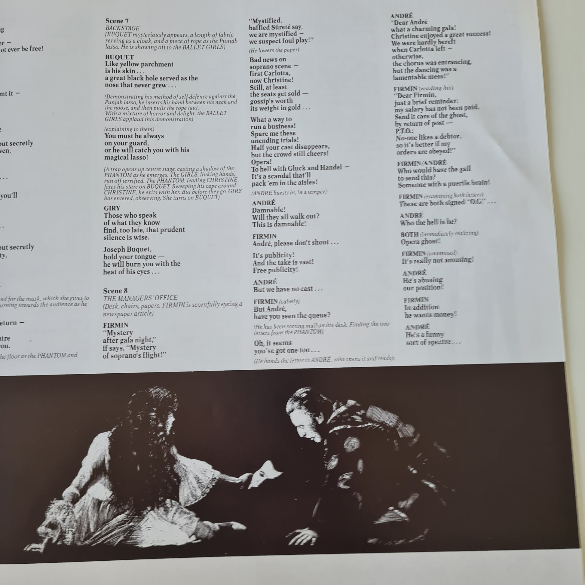 The Phantom Of The Opera: Andrew Lloyd Webber: The Original London Cast- 1987 - Vinyl Record 2LP (near mint) - Sound Hound Records