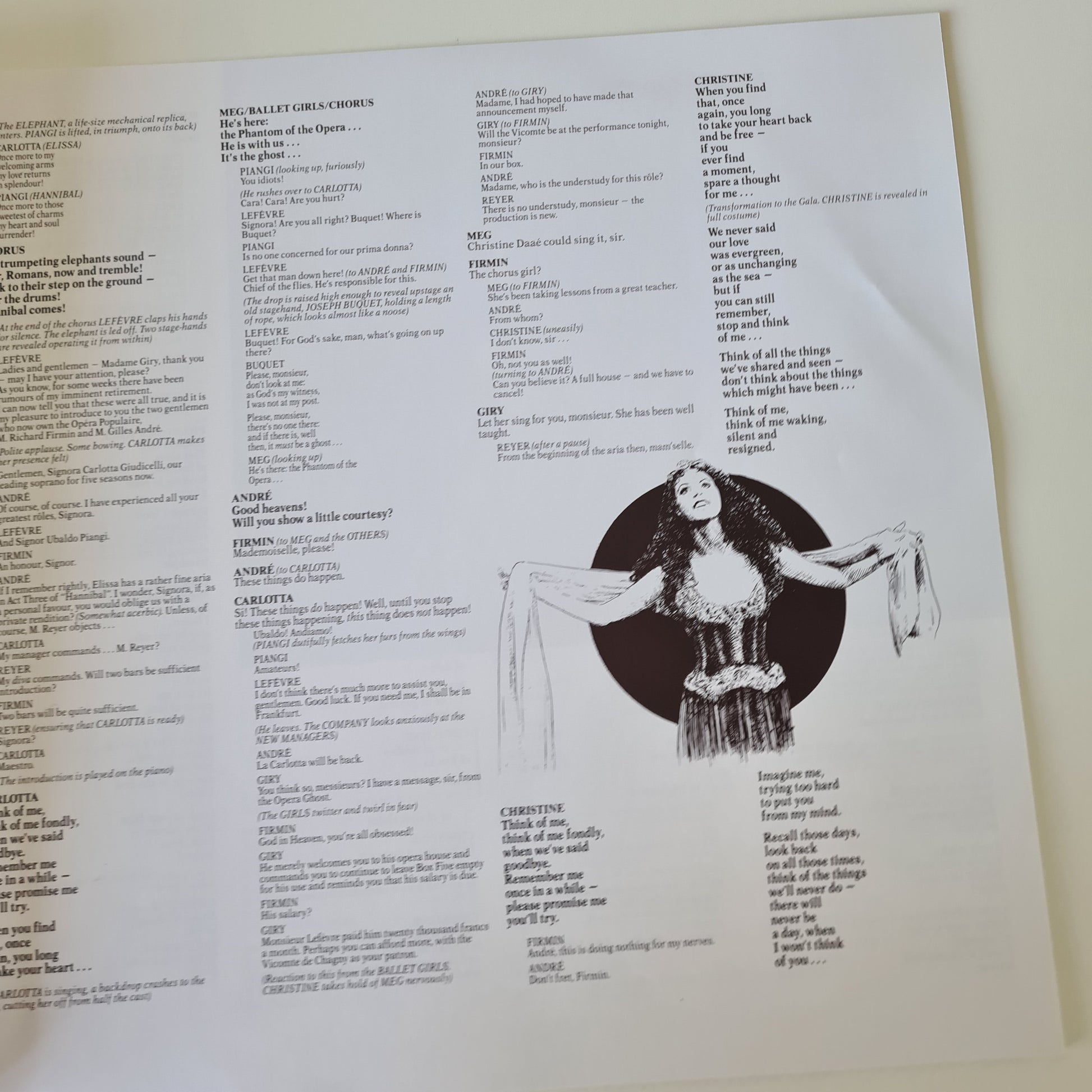 The Phantom Of The Opera: Andrew Lloyd Webber: The Original London Cast- 1987 - Vinyl Record 2LP (near mint) - Sound Hound Records