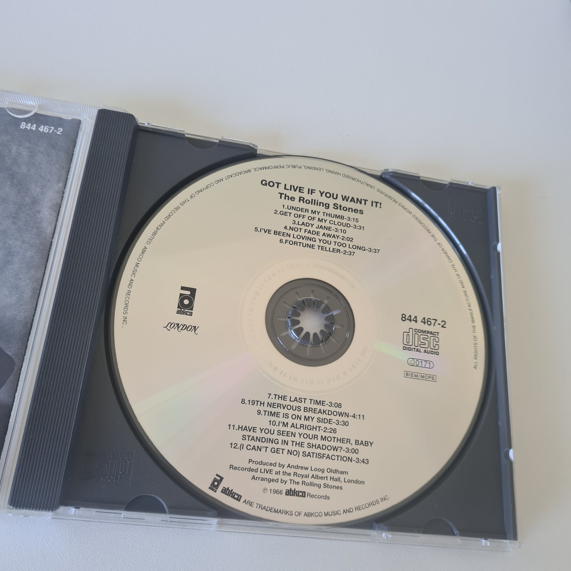 The Rolling Stones - Got Live If You Want it! - CD - Compact Disc - Sound Hound Records