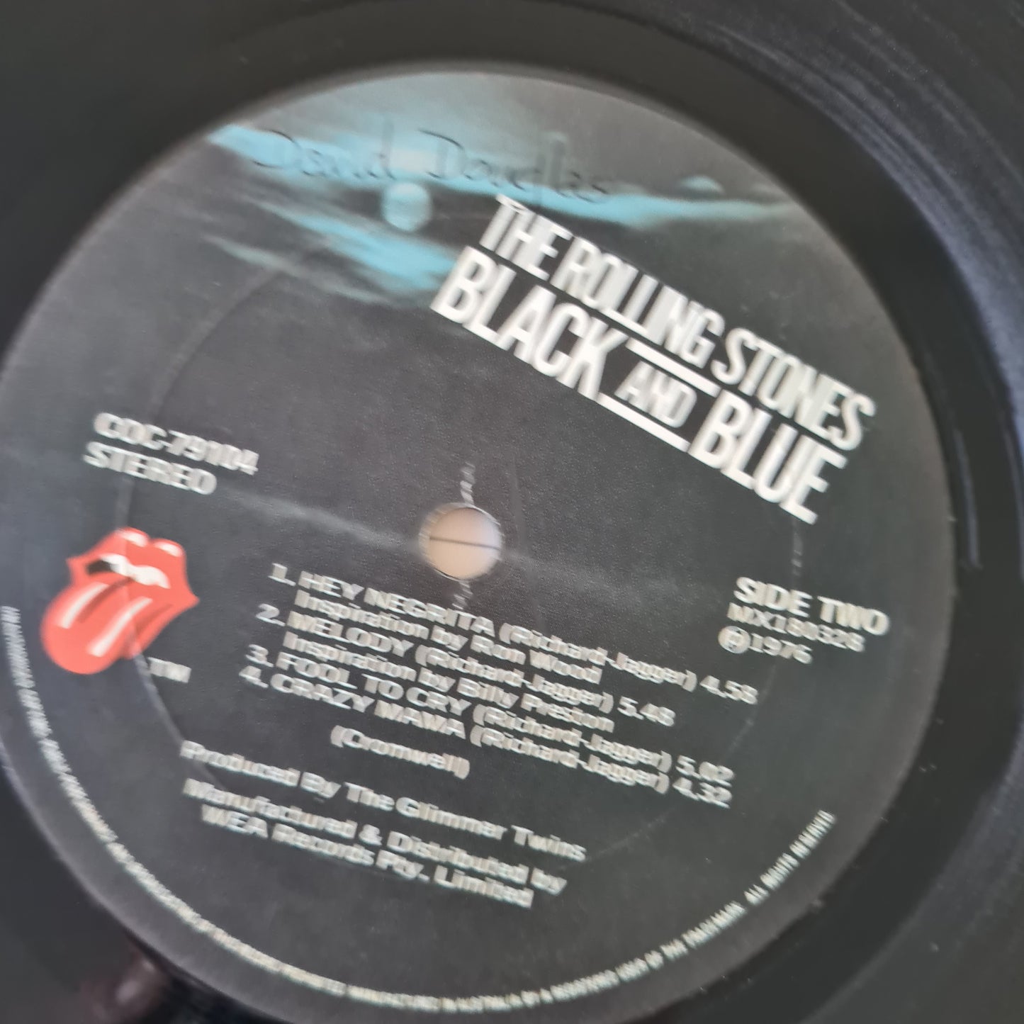 The Rolling Stones – Black & Blue - 1976 - Vinyl Record LP - Sound Hound Records