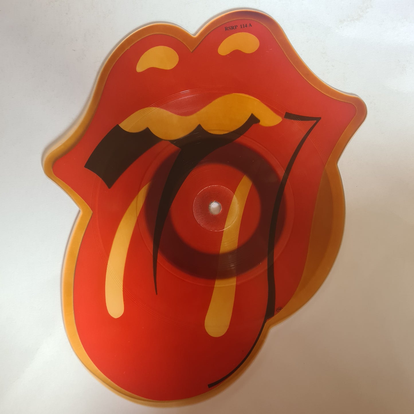 The Rolling Stones – She Was Hot - 1984 - Shaped, Single, Picture Disc - Vinyl Record - Sound Hound Records