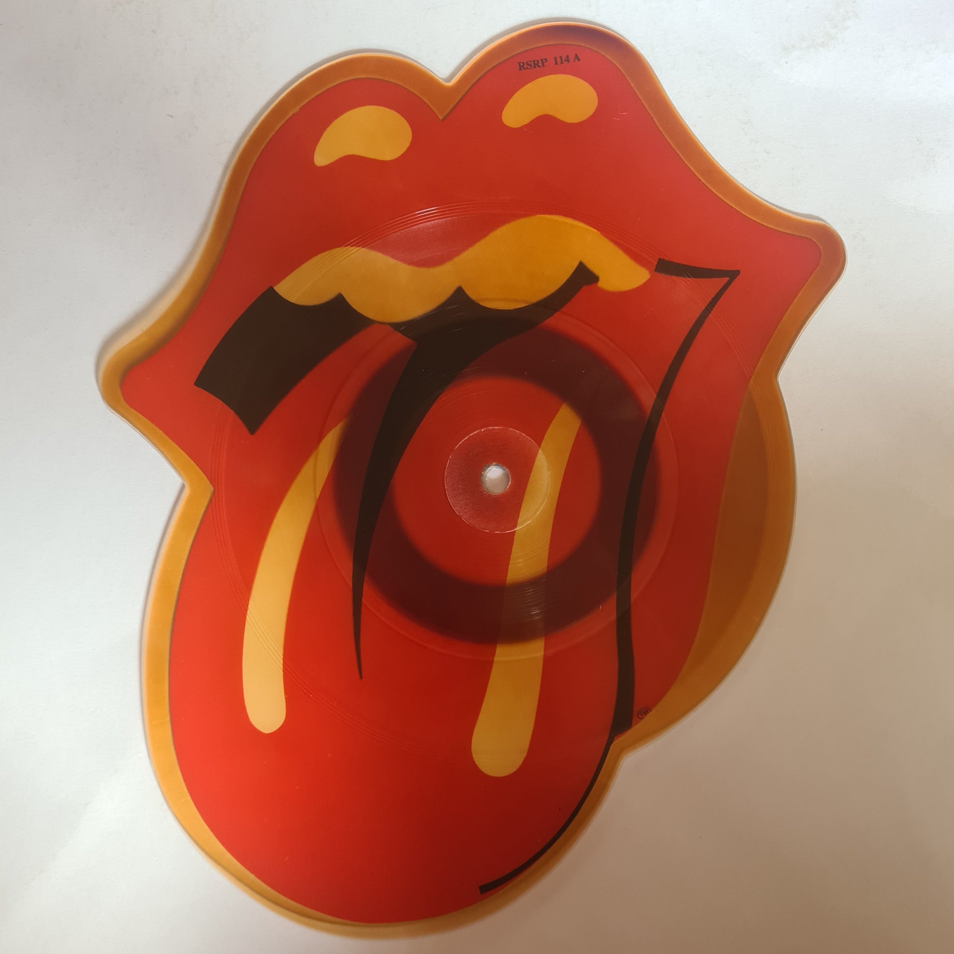 The Rolling Stones – She Was Hot - 1984 - Shaped, Single, Picture Disc - Vinyl Record - Sound Hound Records