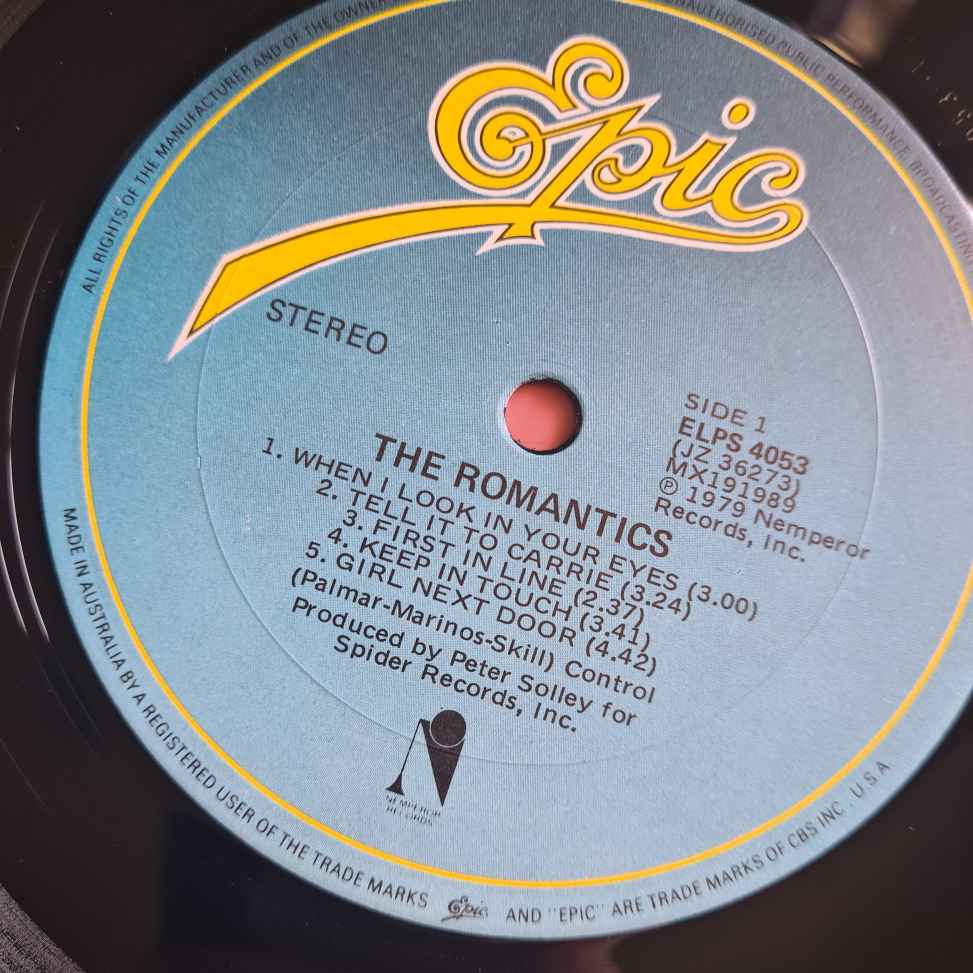 The Romantics – The Romantics - 1980 - Vinyl Record LP - Sound Hound Records