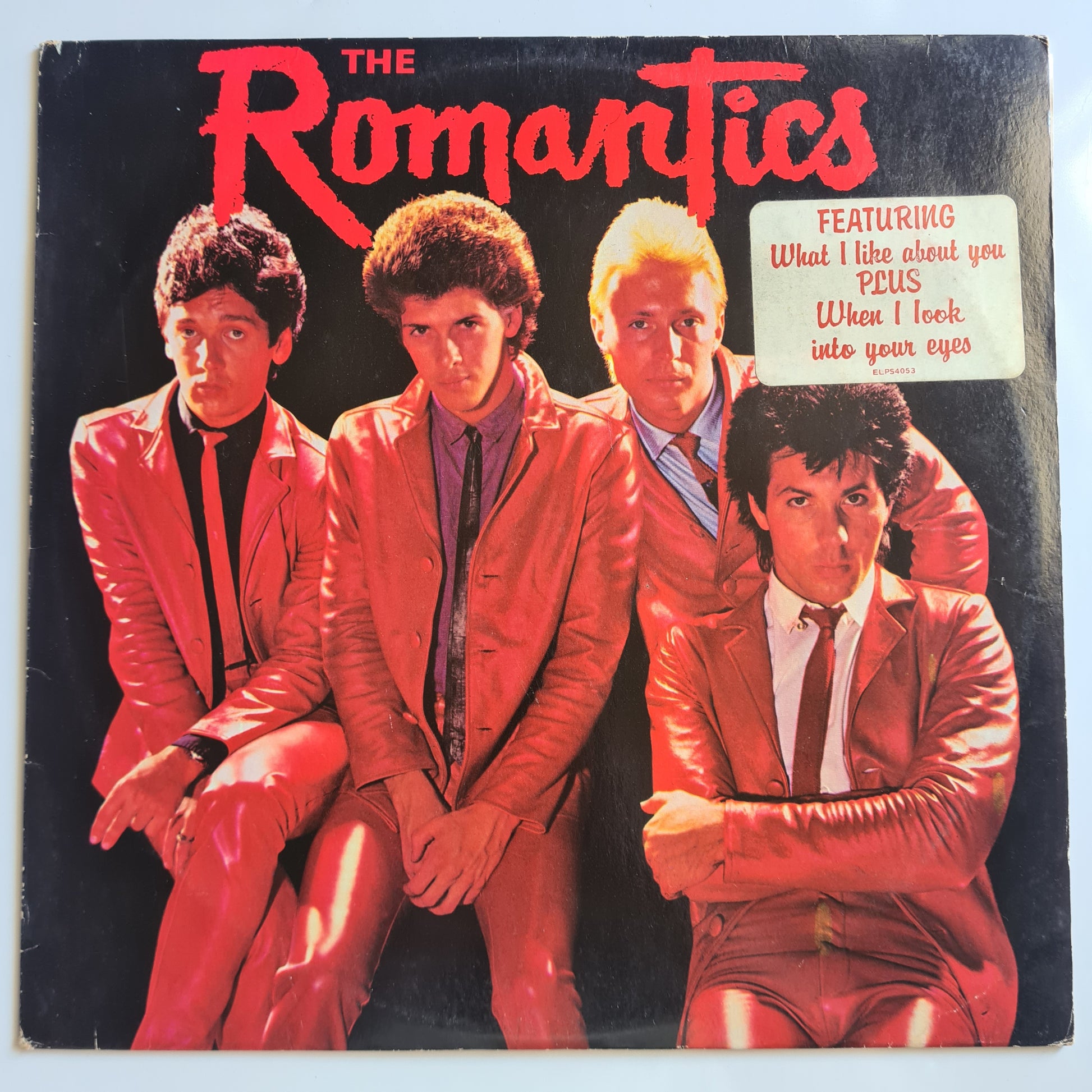 The Romantics – The Romantics - 1980 - Vinyl Record LP - Sound Hound Records