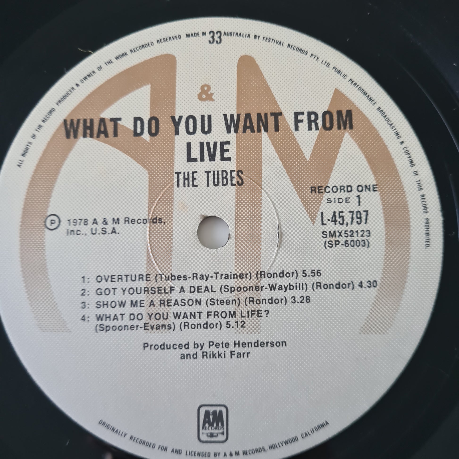The Tubes – What Do You Want From Live - 1978 - Vinyl Record 2LP - Sound Hound Records