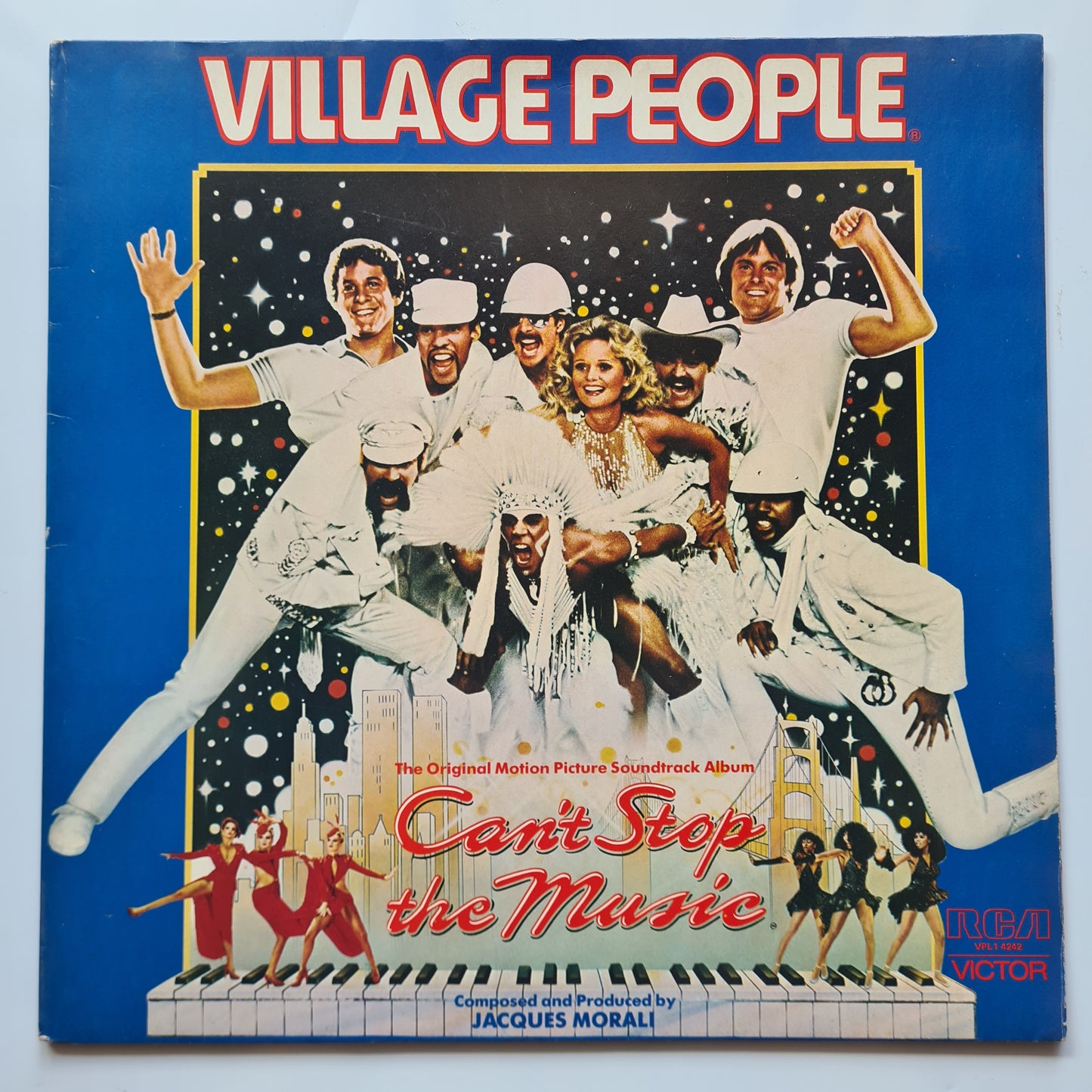 The Village People – Can't Stop The Music: Soundtrack - 1980 - Vinyl Record LP - Sound Hound Records