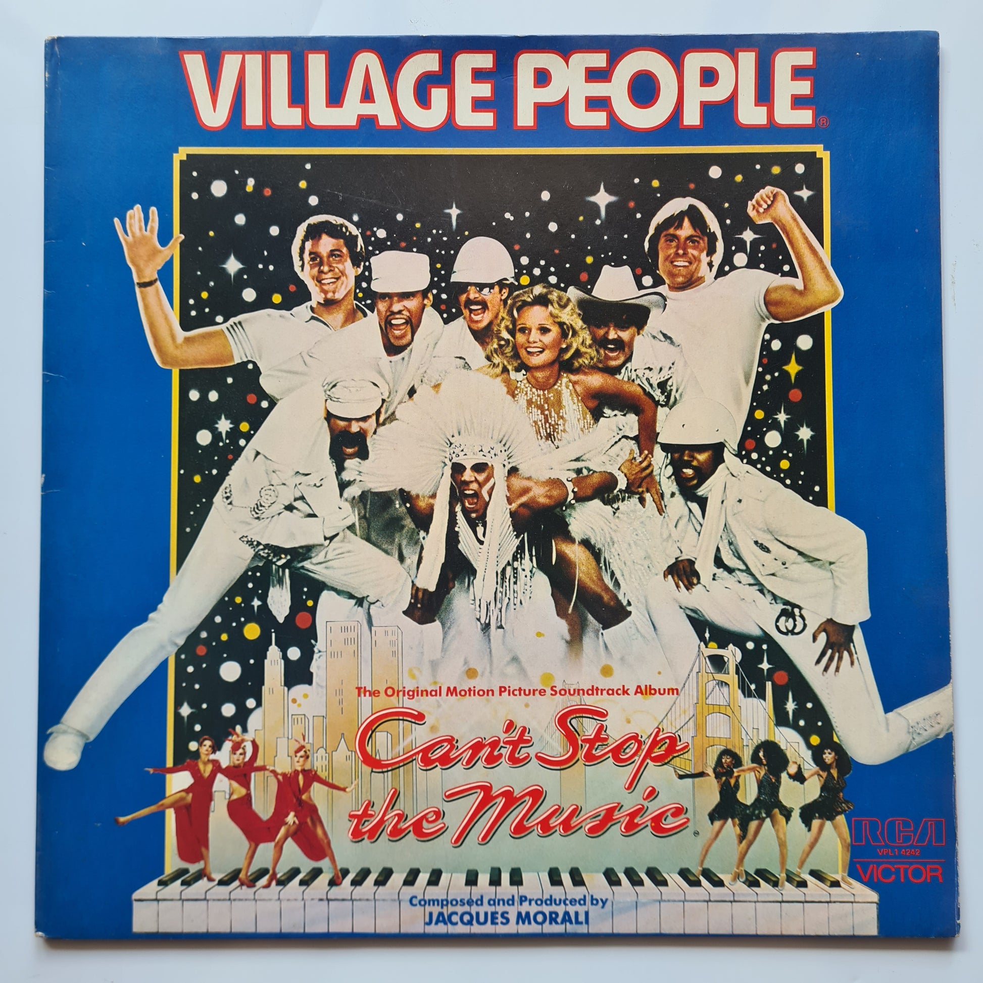 The Village People – Can't Stop The Music: Soundtrack - 1980 - Vinyl Record LP - Sound Hound Records