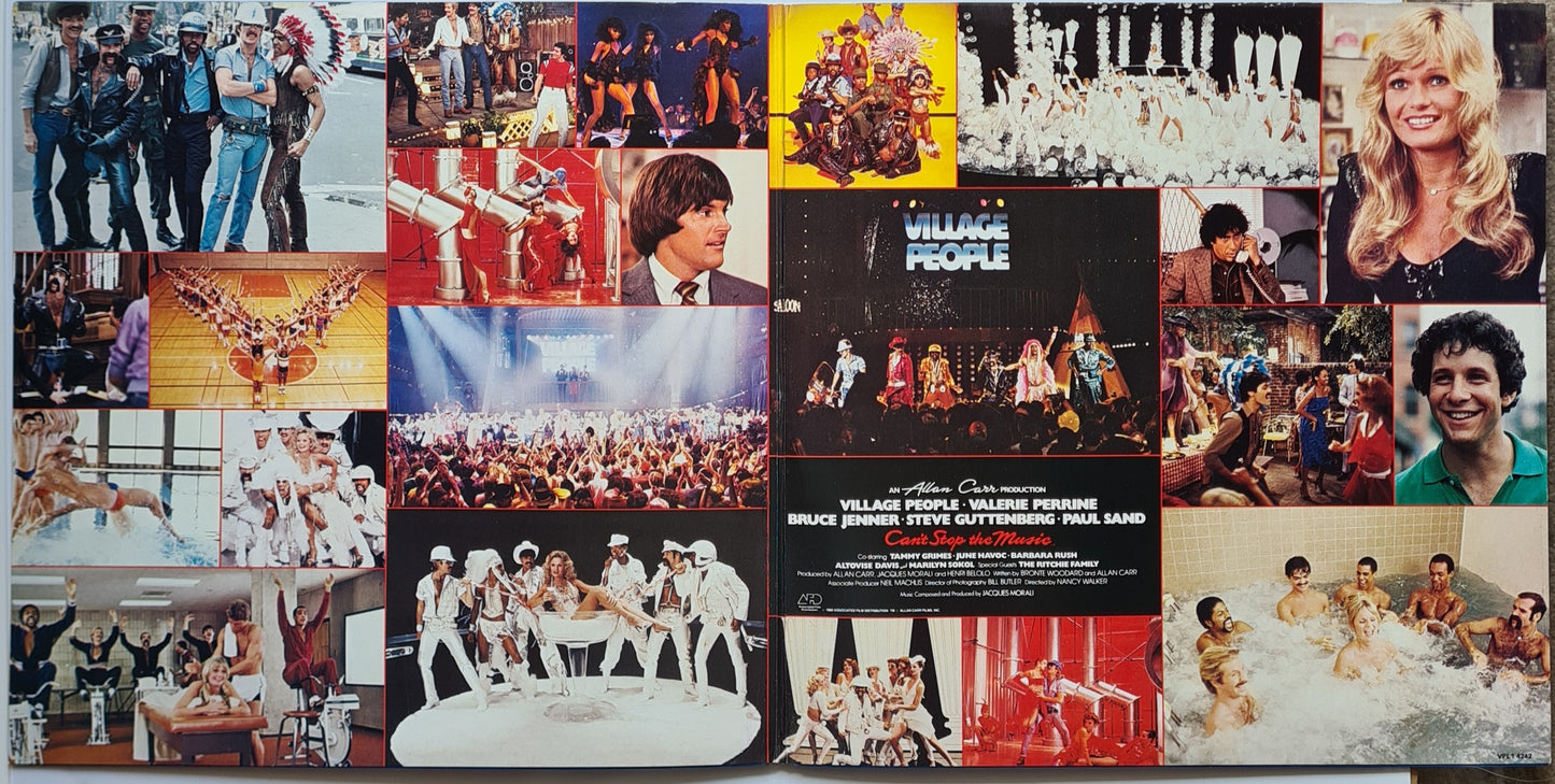 The Village People – Can't Stop The Music: Soundtrack - 1980 - Vinyl Record LP - Sound Hound Records