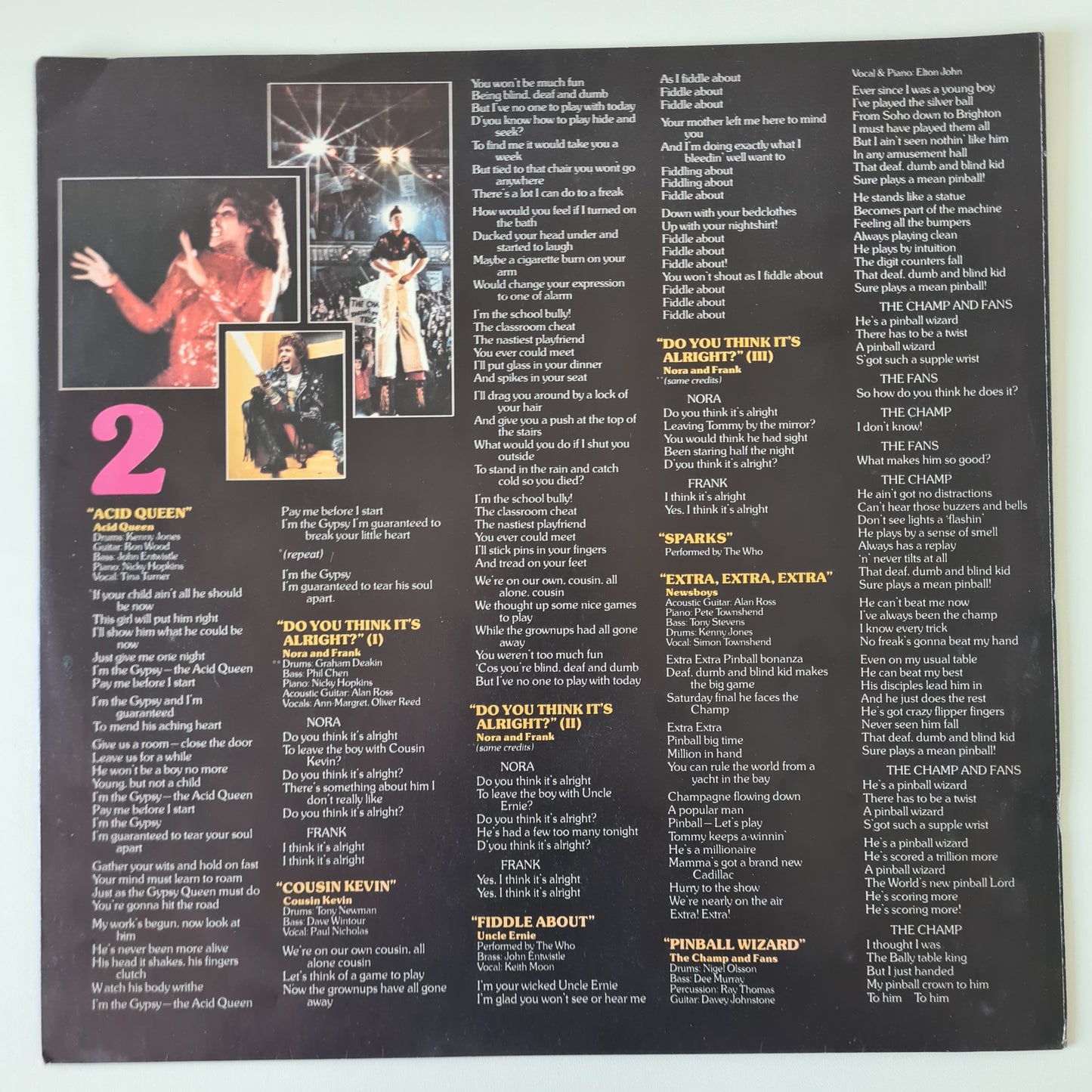 The Who, Elton John & Other Artists – Tommy: The Movie - 1975 - Vinyl Record 2LP - Sound Hound Records