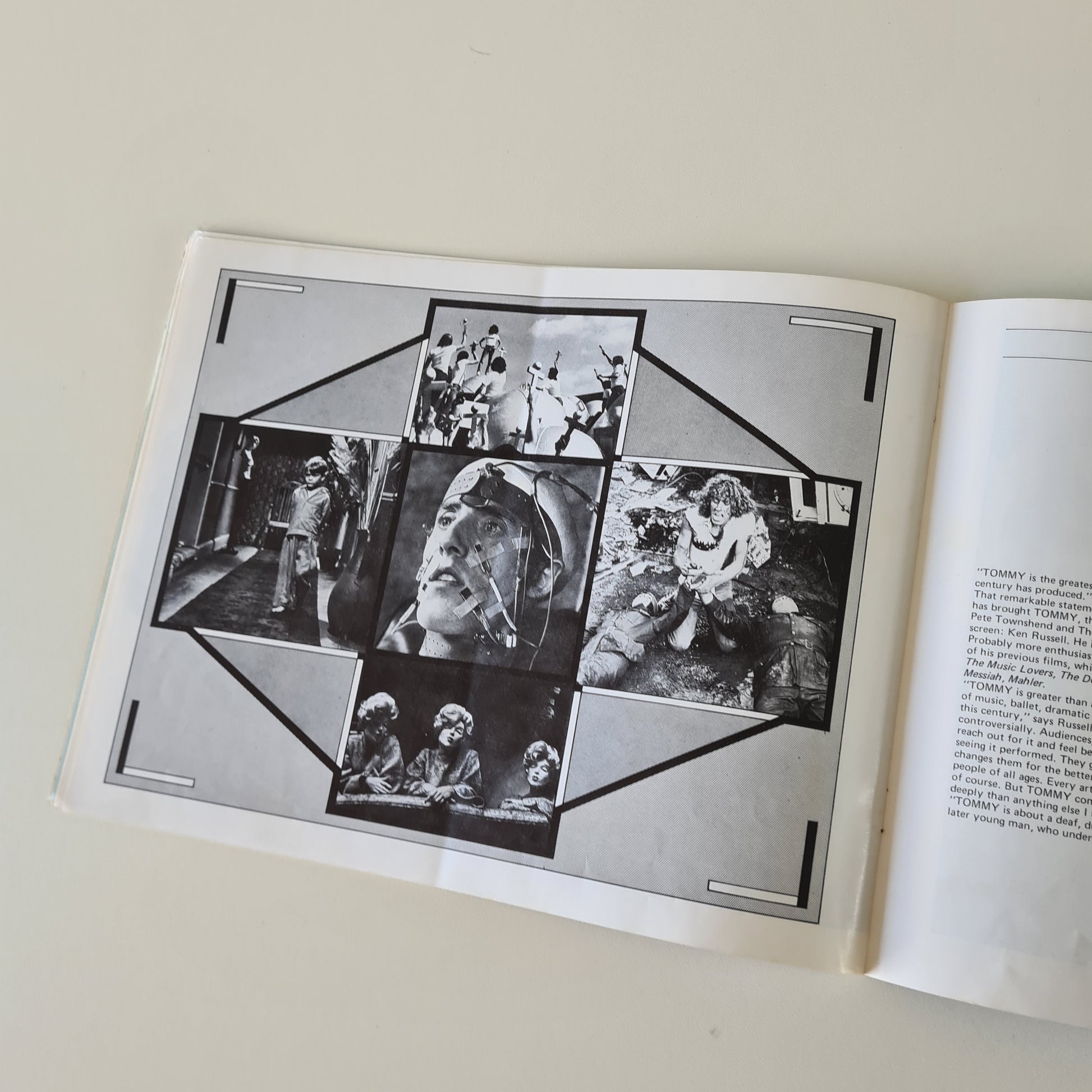 The Who – Tommy: The Movie - 1975 - Movie Cinema Program Booklet - Sound Hound Records