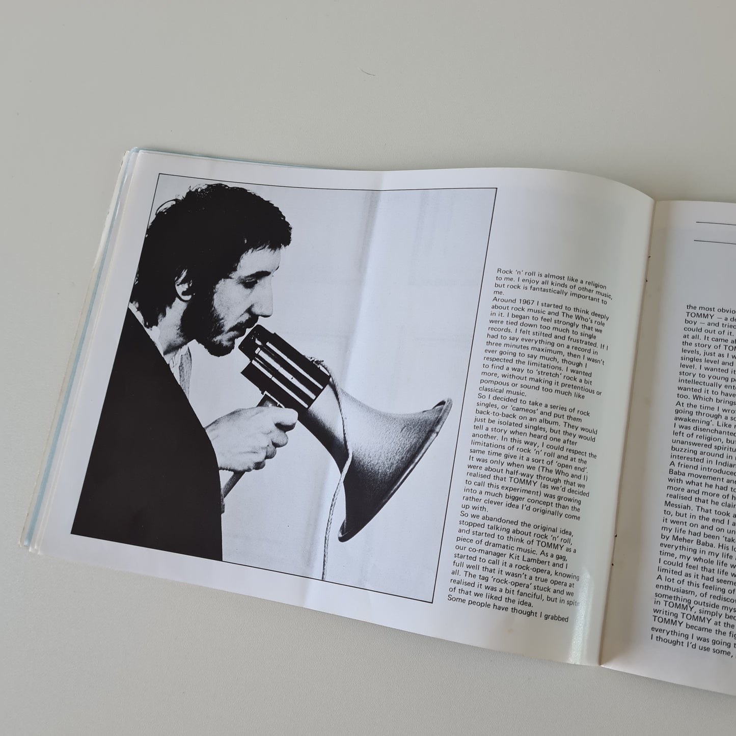 The Who – Tommy: The Movie - 1975 - Movie Cinema Program Booklet - Sound Hound Records