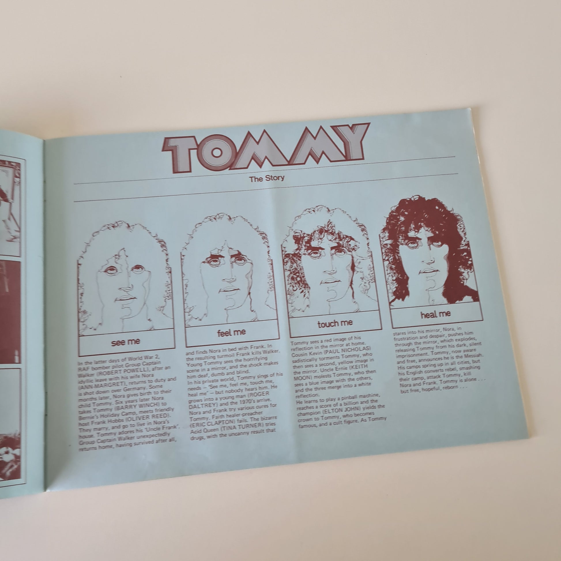 The Who – Tommy: The Movie - 1975 - Movie Cinema Program Booklet - Sound Hound Records
