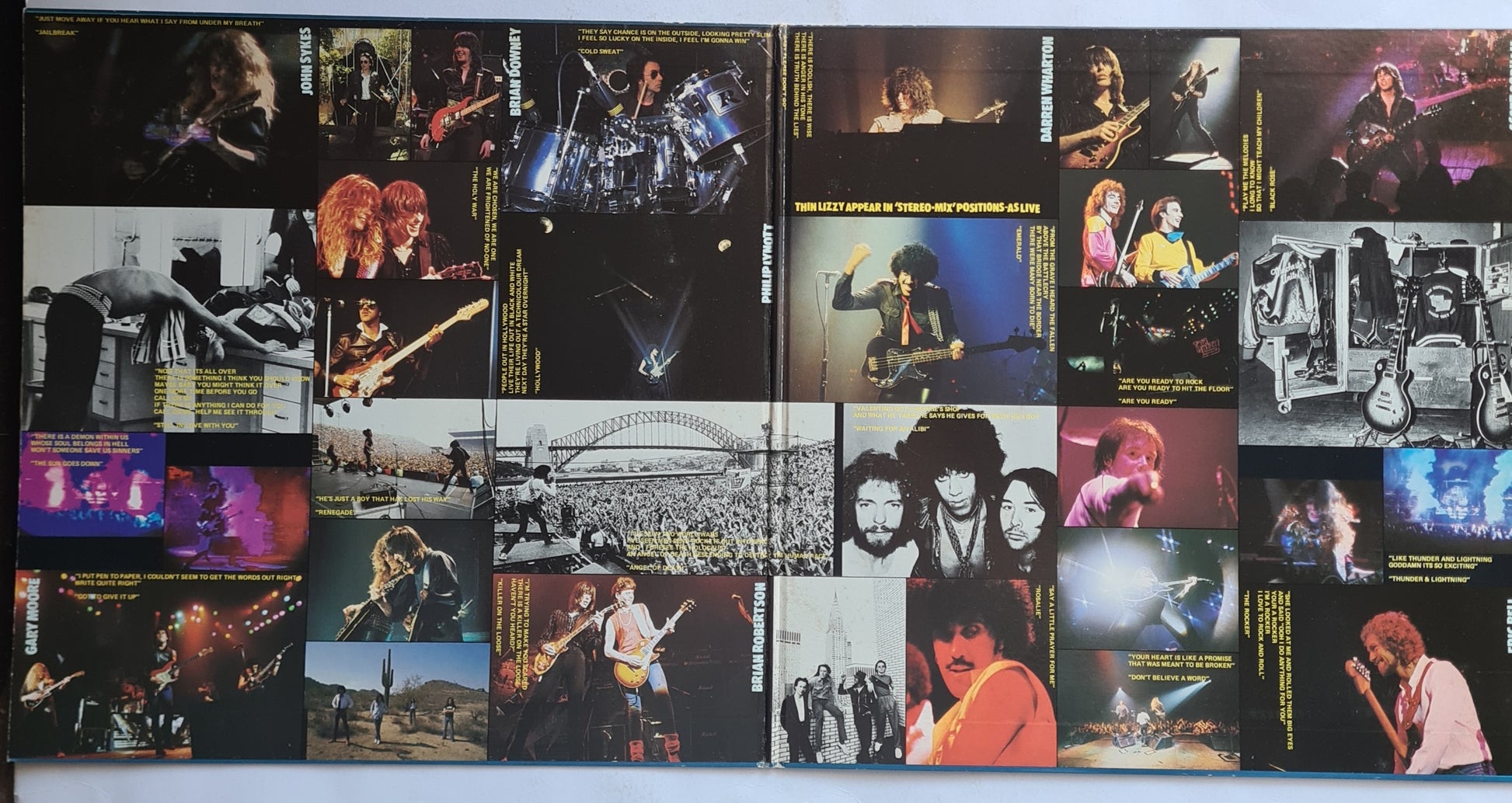 Thin Lizzy – Life Live - 1980 (2LP Japanese Pressing) - Vinyl Record (near mint) - Sound Hound Records