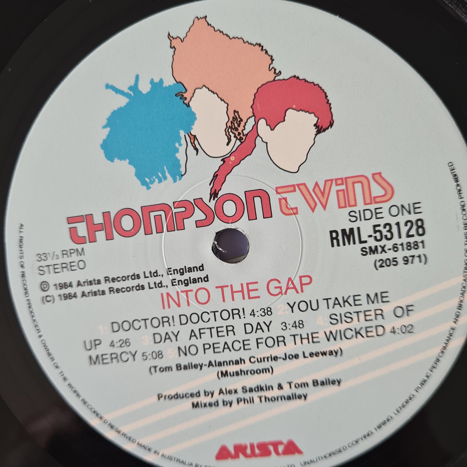 Thompson Twins – Into The Gap - 1984 - Vinyl Record LP - Sound Hound Records