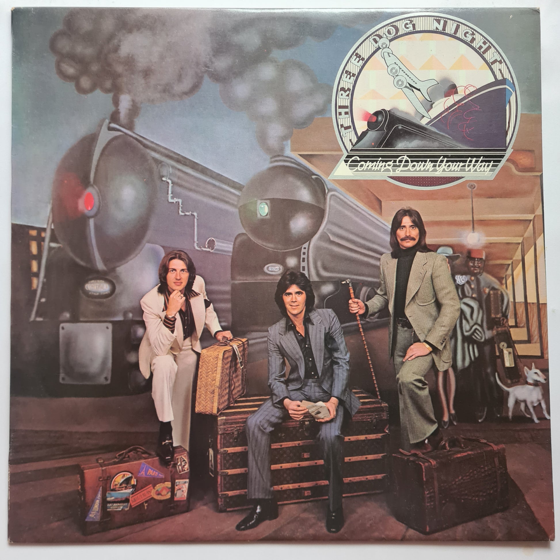 Three Dog Night – Coming Down Your Way - 1975 (Near Mint) - Vinyl Record LP - Sound Hound Records