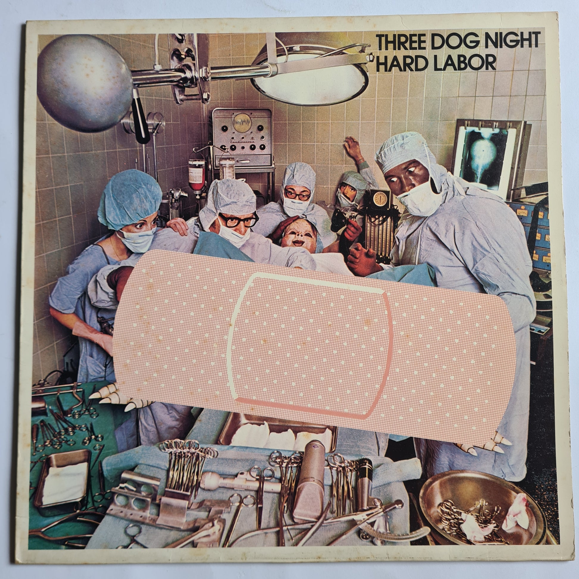Three Dog Night – Hard Labor - 1974 (UK Pressing) - Vinyl Record LP - Sound Hound Records