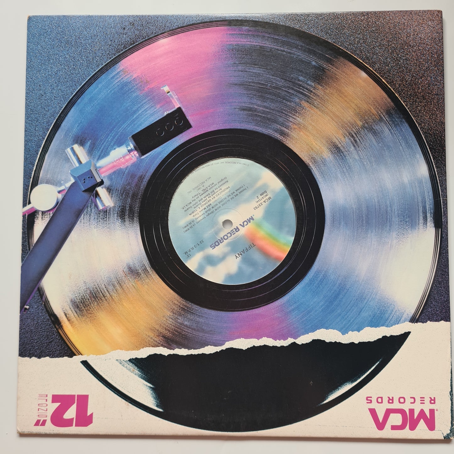 Tiffany – I Think We're Alone Now (extended dance mix) - 1987 - Vinyl Record 12" Maxi Single (STRANGER THINGS) - Sound Hound Records