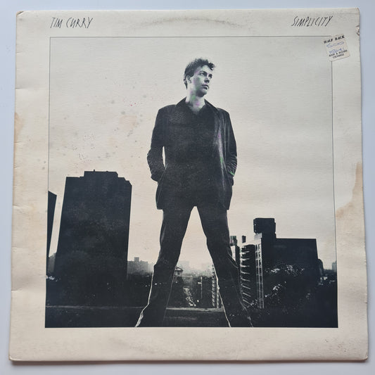Tim Curry – Simplicity - 1981 - Vinyl Record LP - Sound Hound Records