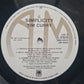 Tim Curry – Simplicity - 1981 - Vinyl Record LP - Sound Hound Records