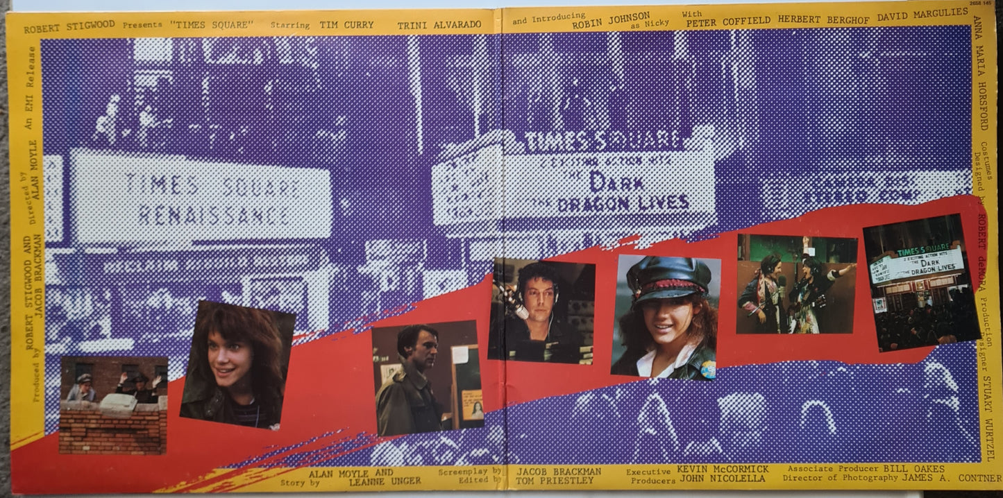 Times Square – The Original Motion Picture Soundtrack - 1980 (Gatefold 2LP) - Vinyl Record - Sound Hound Records