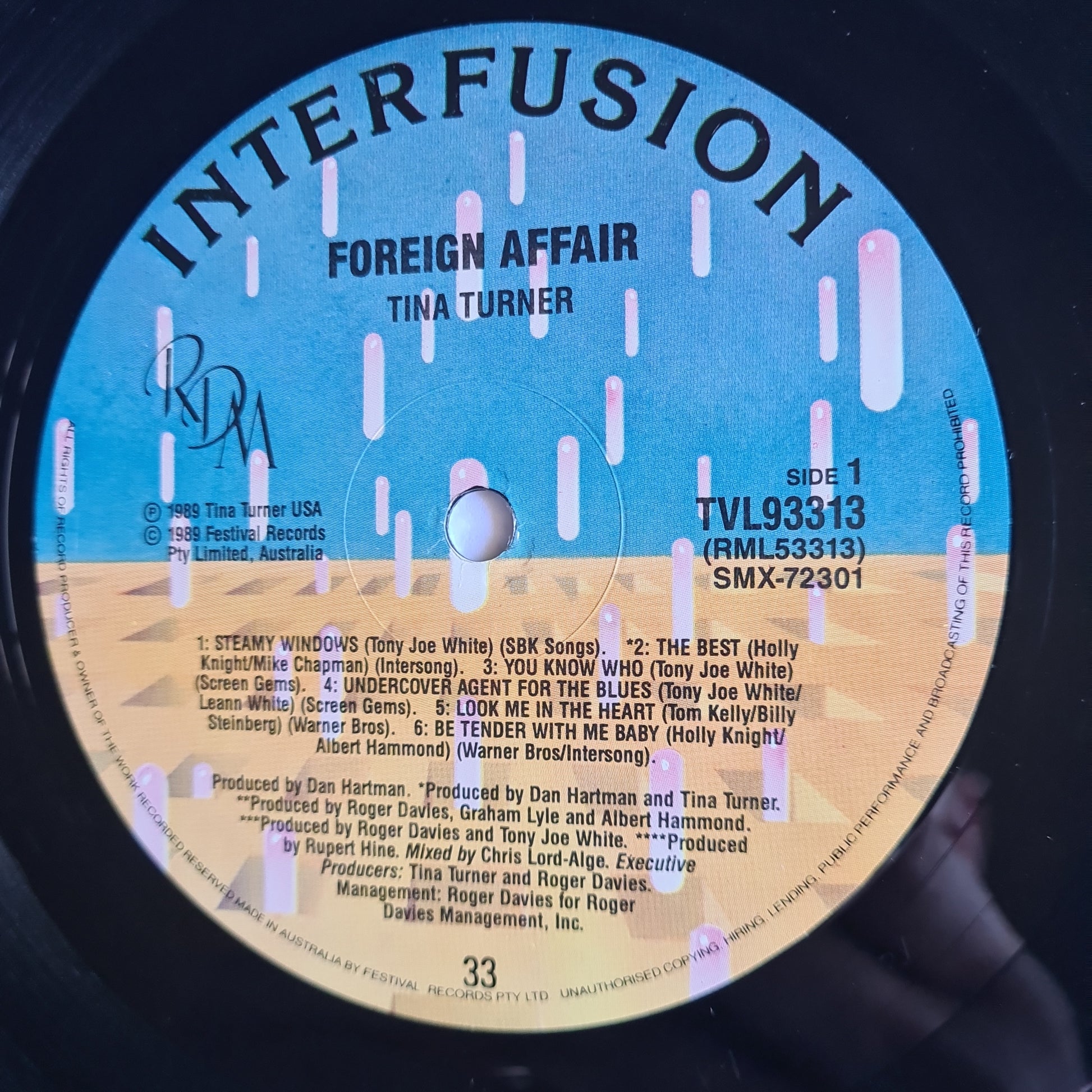 Tina Turner – Foreign Affair - 1989 (Gatefold) - Vinyl Record LP - Sound Hound Records