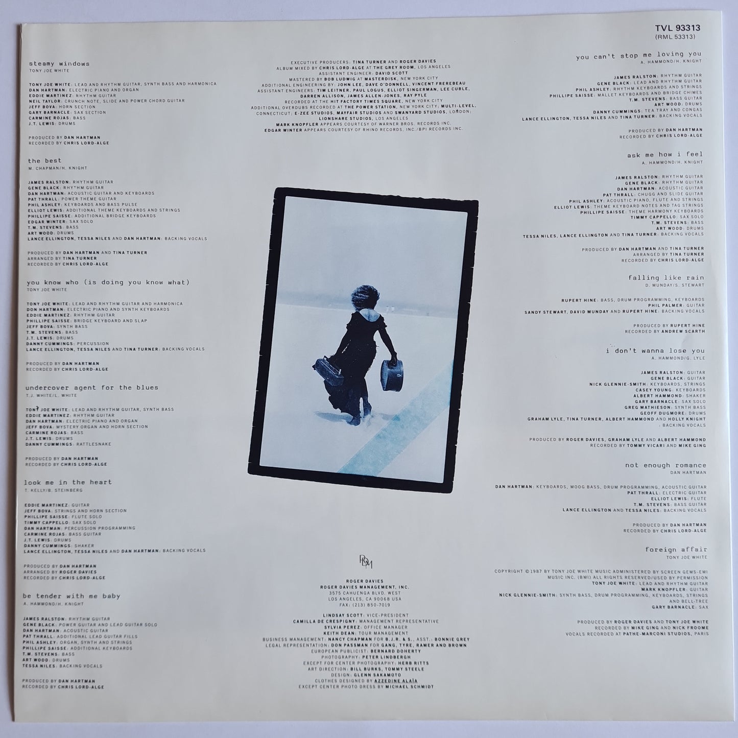 Tina Turner – Foreign Affair - 1989 (Gatefold) - Vinyl Record LP - Sound Hound Records