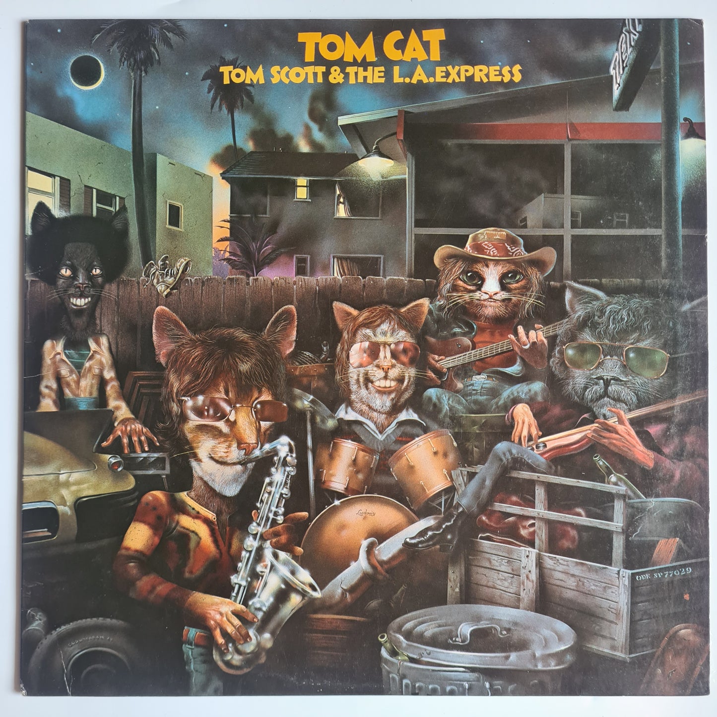 Tom Scott & The L.A. Express  –Tom Cat - 1975 - Vinyl Record LP - Sound Hound Records