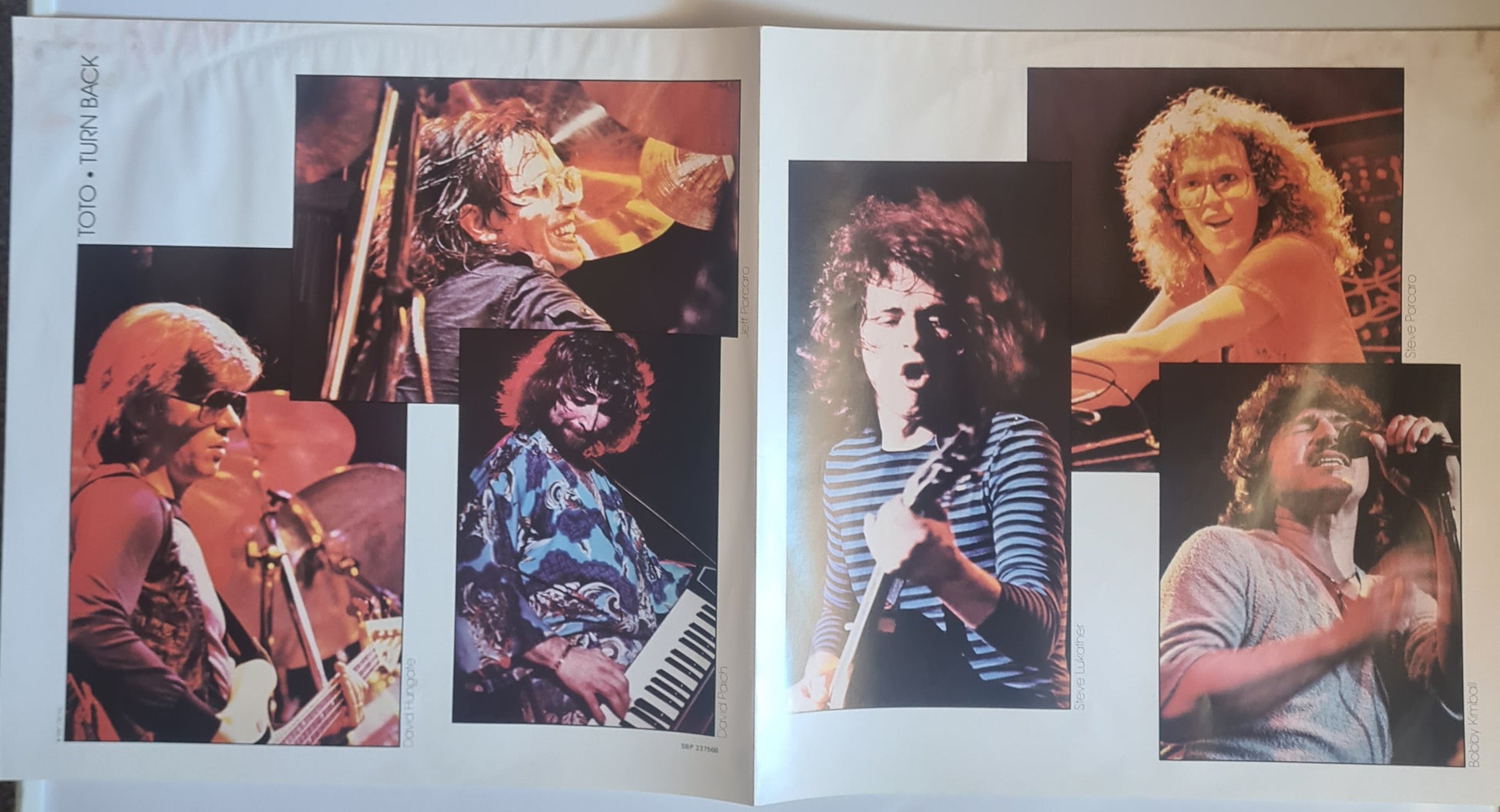 Toto – Turn Back - 1981 Australian Promo Copy- (with poster) - Vinyl Record LP - Sound Hound Records
