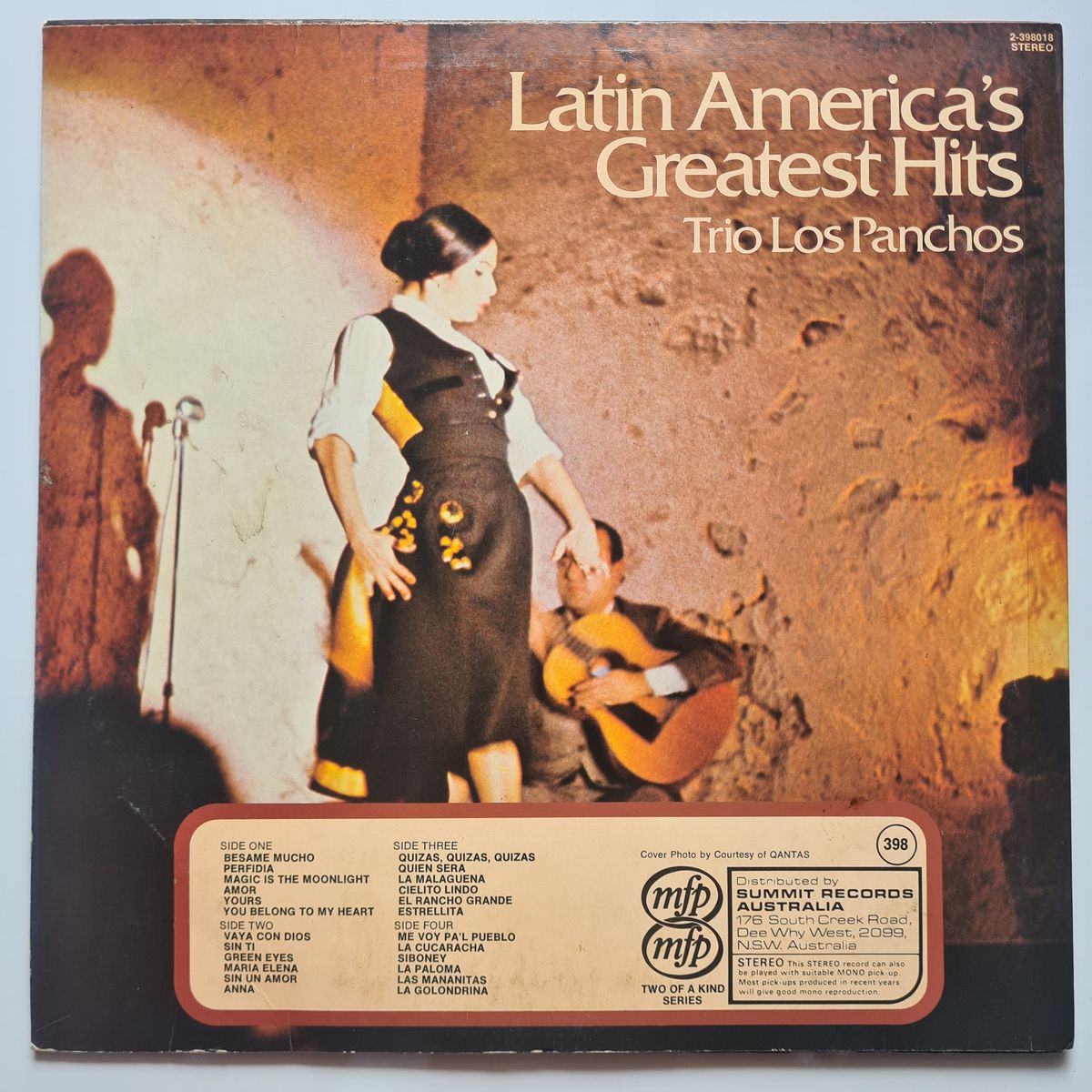 Trio Los Panchos – Latin America's Greatest Hits - Vinyl Record 2LP