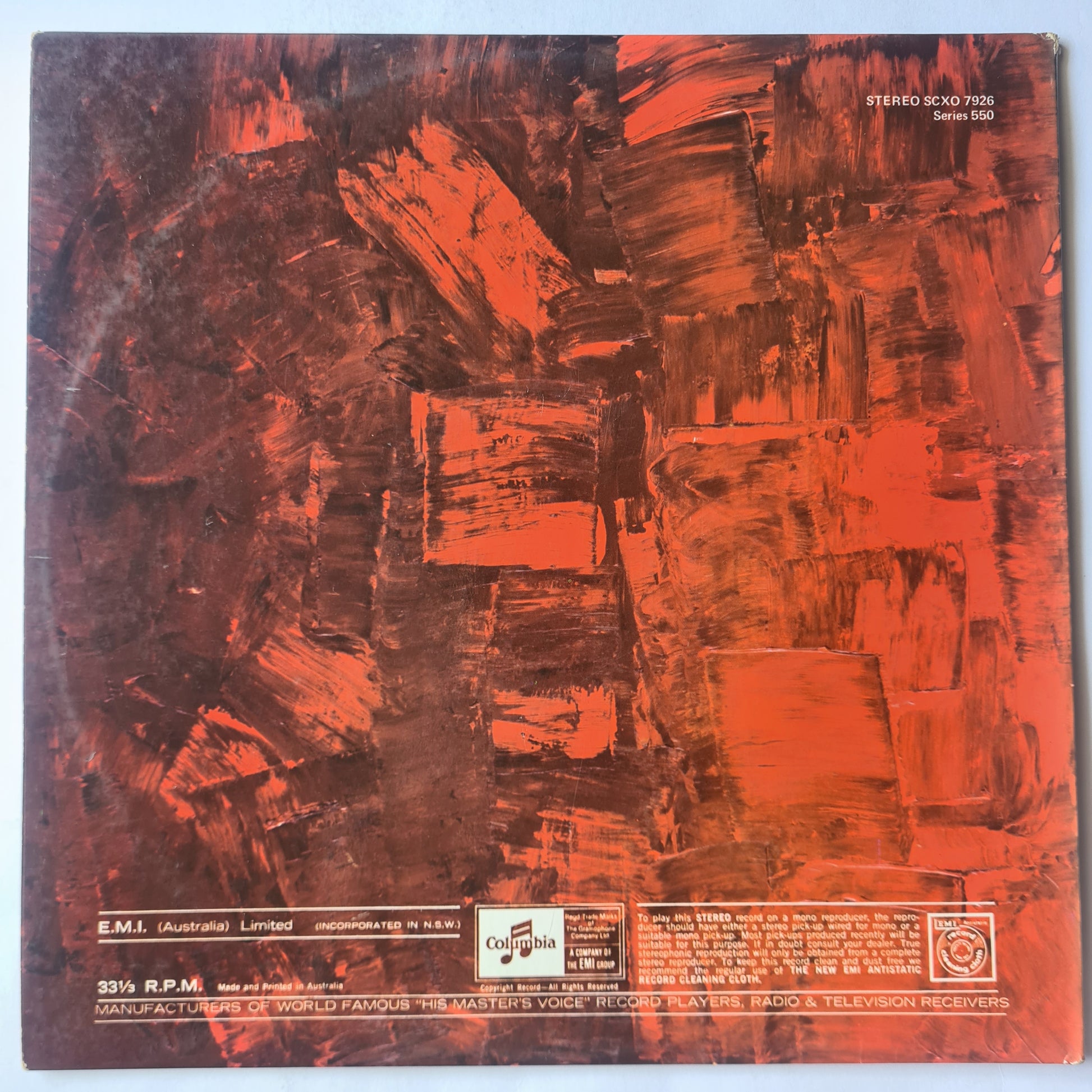 Tully – Tully - 1970 - Vinyl Record LP (Oz Rock Gem!) *RARE* - Sound Hound Records