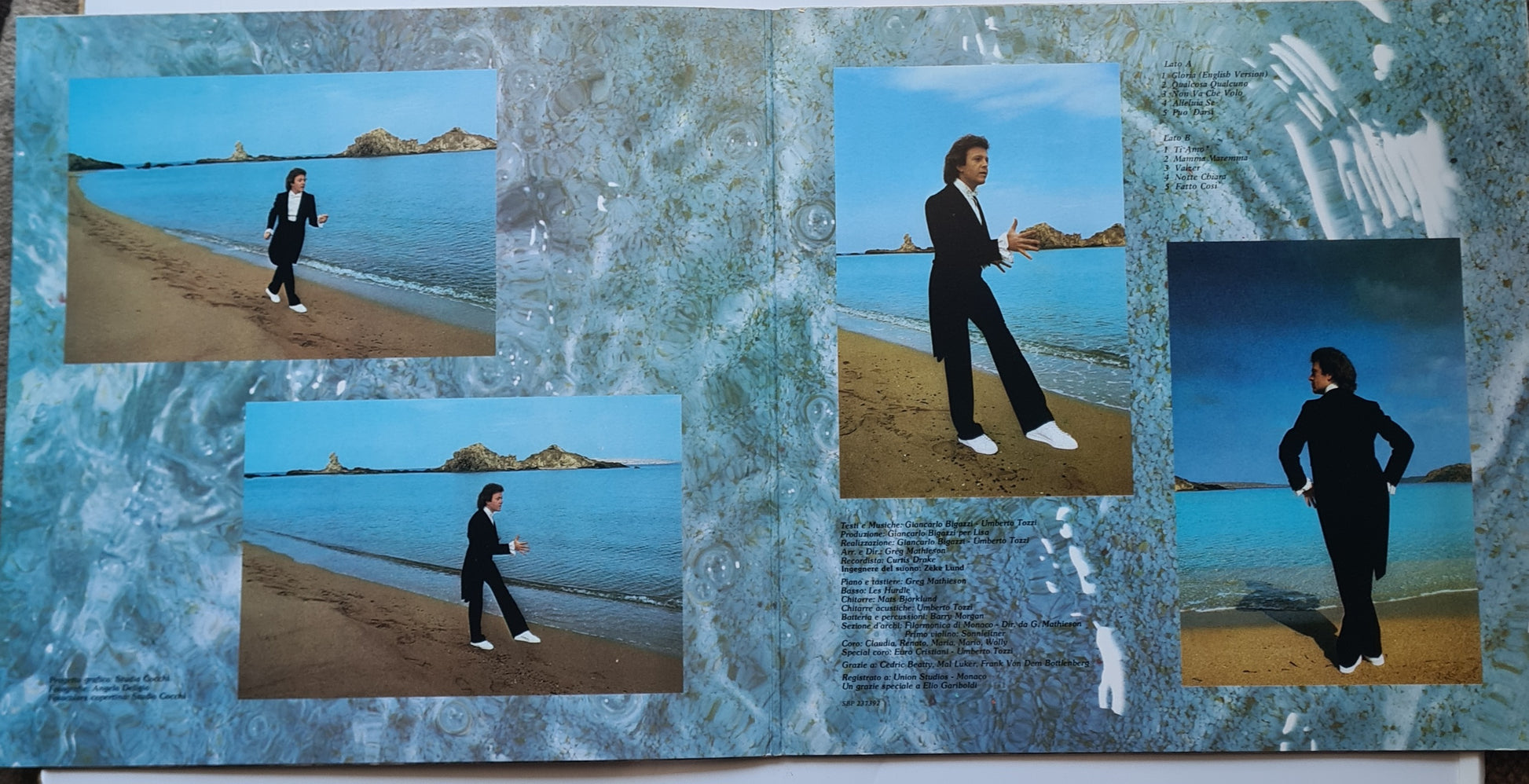 Umberto Tozzi – Gloria - 1979 (Australian Pressing) - Vinyl Record LP (Italian) - Sound Hound Records