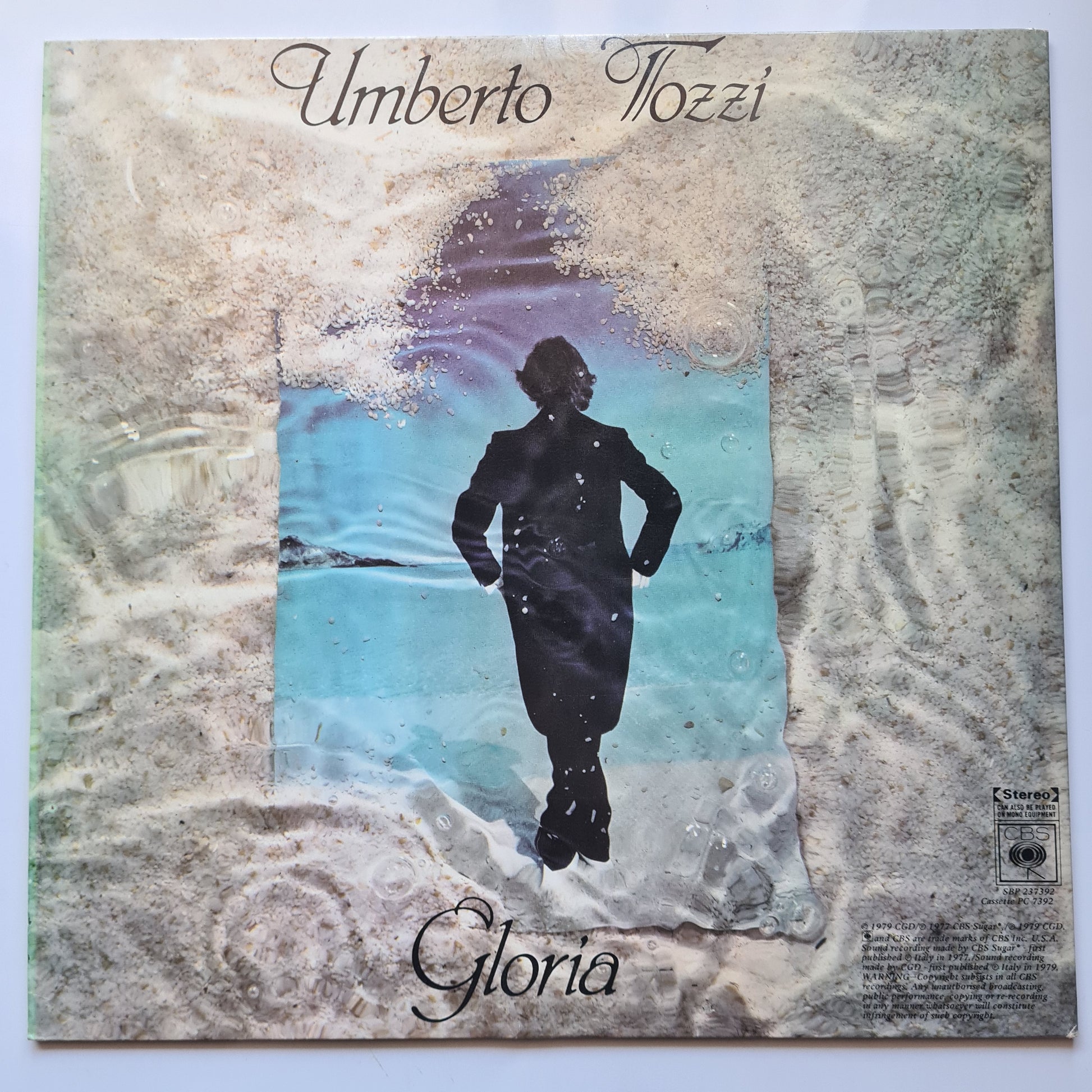 Umberto Tozzi – Gloria - 1979 (Australian Pressing) - Vinyl Record LP (Italian) - Sound Hound Records