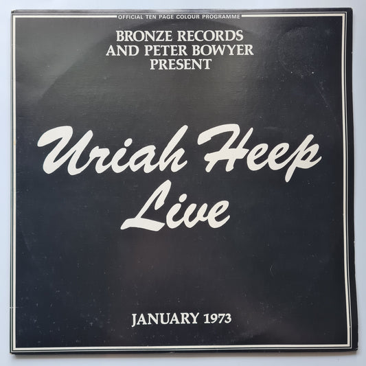 Uriah Heep – Uriah Heep Live January 1973 - 1973 - 2LP gatefold Vinyl Record - Sound Hound Records