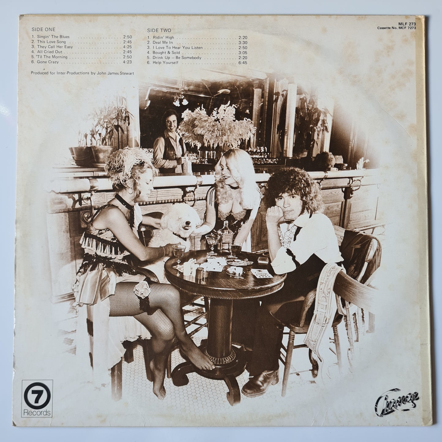 Van Dyke – Deal Me In - 1978 - Vinyl Record LP (near mint) - Sound Hound Records
