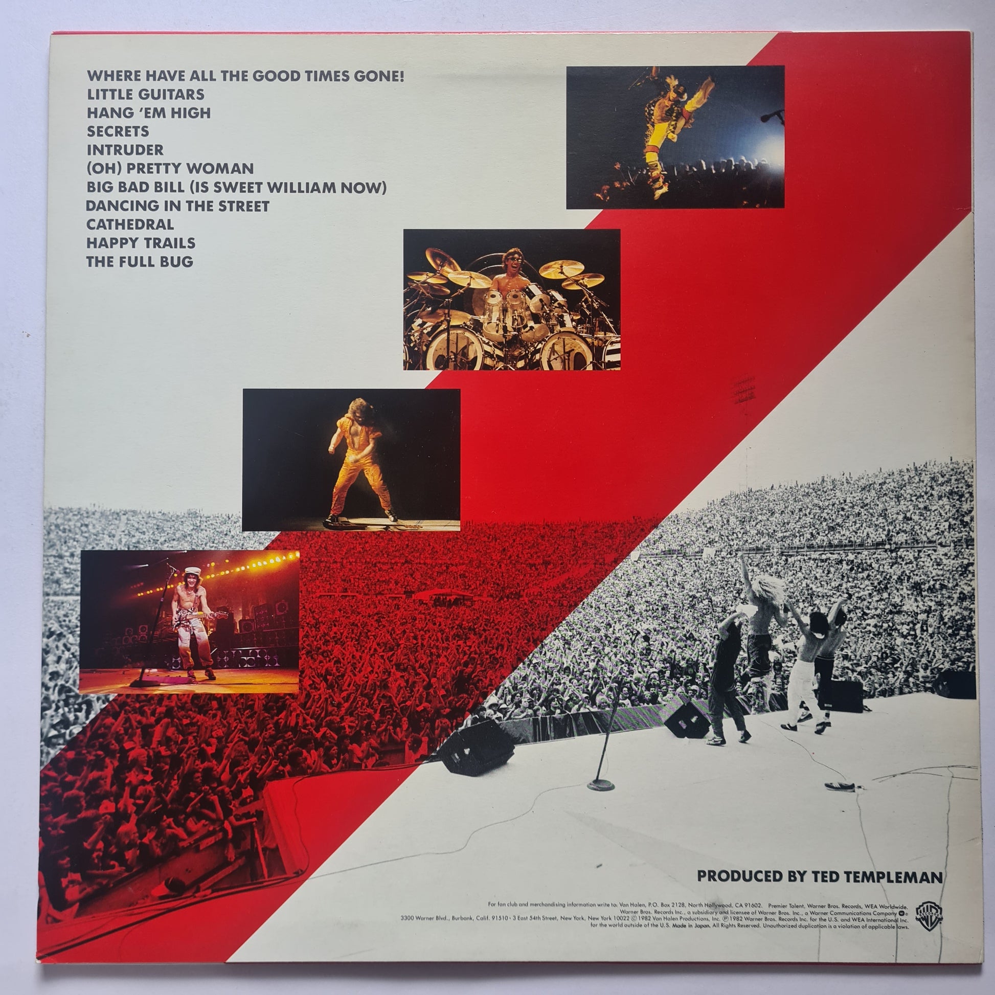 Van Halen – Diver Down - 1982 (Japanese Pressing) - Vinyl Record LP - Sound Hound Records