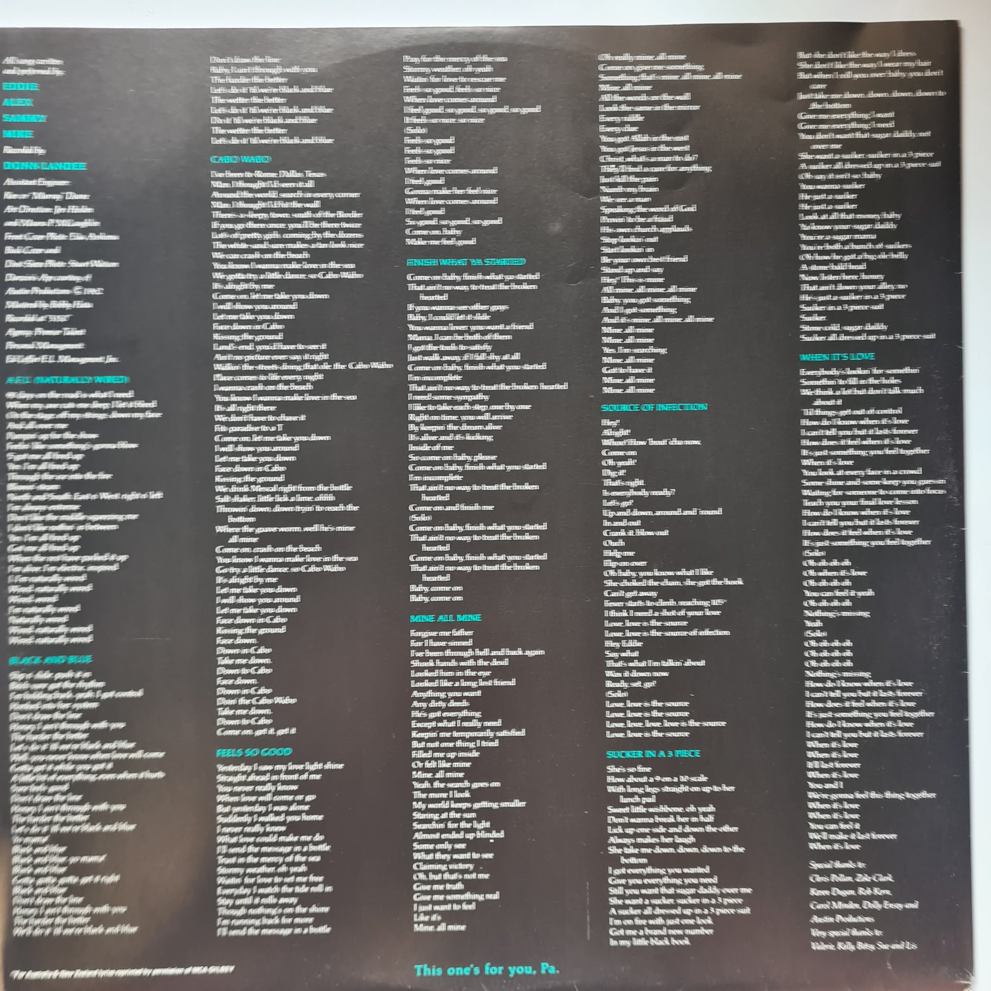 Van Halen – OU812 - 1988 - Vinyl Record LP - Sound Hound Records