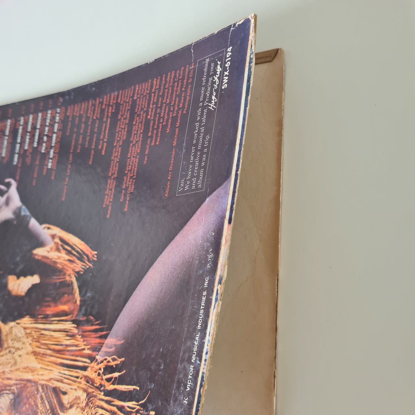 Van McCoy & The Soul City Symphony – Disco Baby = ディスコ・ベイビー - 1975 - Vinyl Record LP - Sound Hound Records
