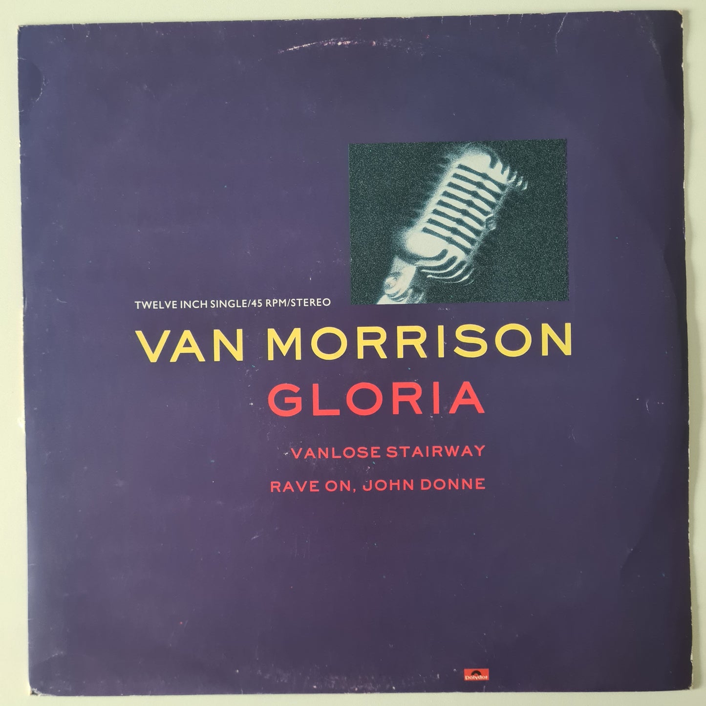 Van Morrison – Gloria (Best of Sampler) - 1990 - Vinyl Record 12" Maxi Single - Sound Hound Records