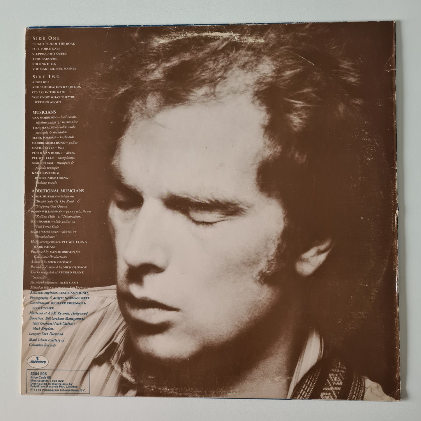 Van Morrison – Into The Music - 1979 - Vinyl Record LP - Sound Hound Records
