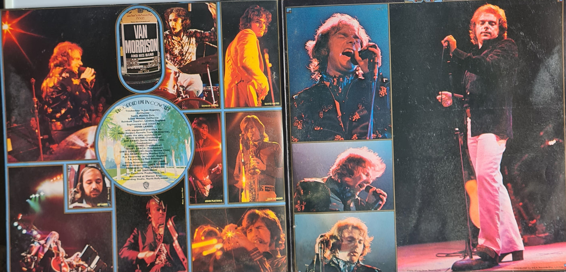 Van Morrison – It's Too Late To Stop Now - 1974 (Australian Pressing) - Vinyl Record 2LP - Sound Hound Records
