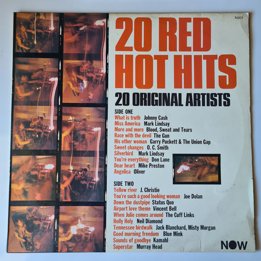 Various - 20 Red Hot Hits - 1970 - Vinyl Record LP - Sound Hound Records