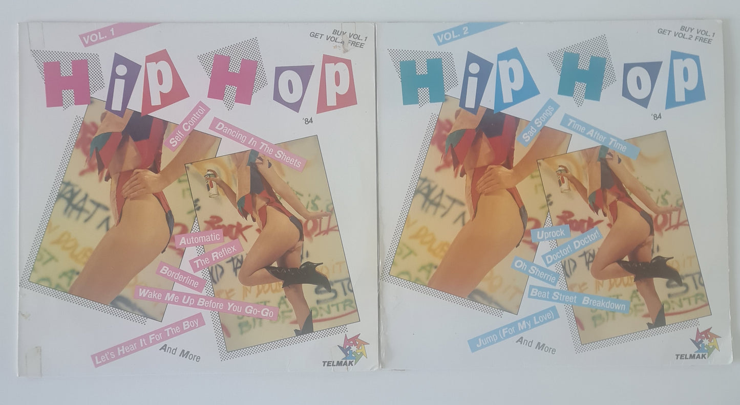Various - Hip Hop 84: Volume 1 & 2 - 1984 - Vinyl Record LP - Sound Hound Records