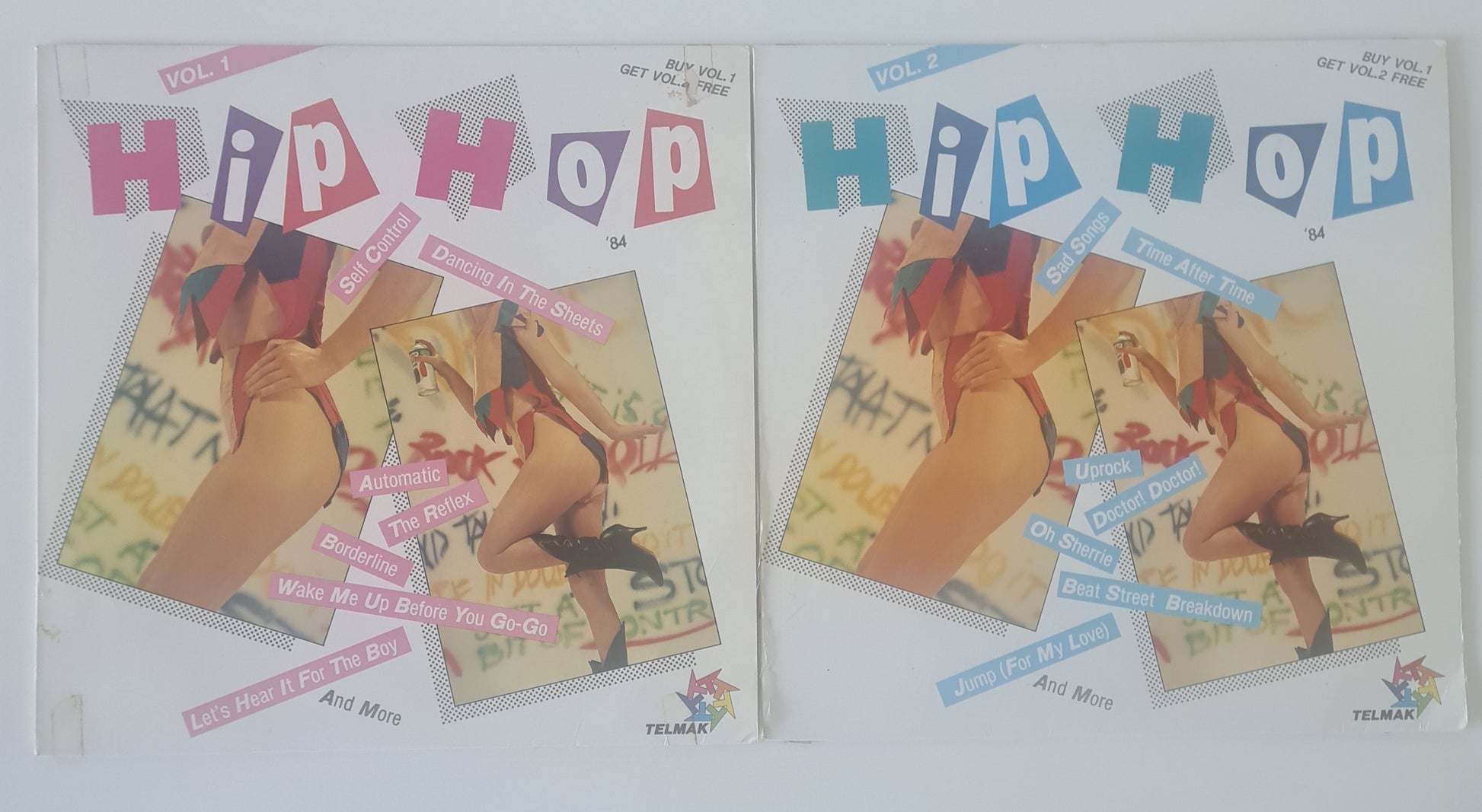 Various - Hip Hop 84: Volume 1 & 2 - 1984 - Vinyl Record LP - Sound Hound Records