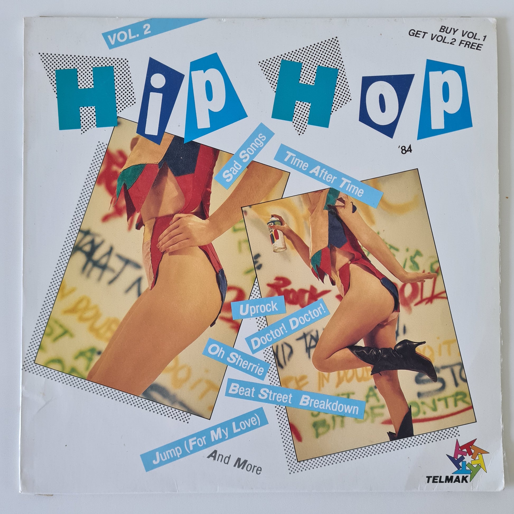 Various - Hip Hop 84: Volume 1 & 2 - 1984 - Vinyl Record LP - Sound Hound Records