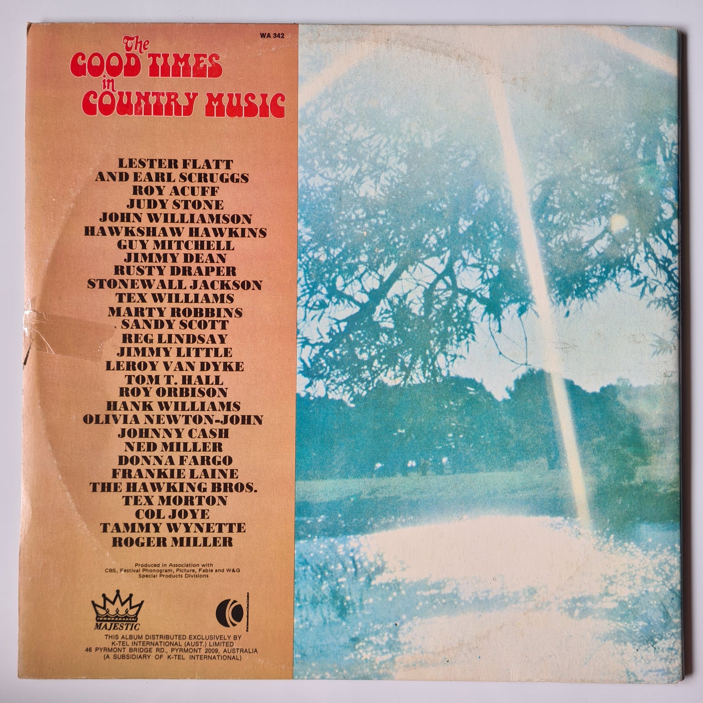 Various - The Good Times In Country Music - Vinyl Record 2LP - Sound Hound Records