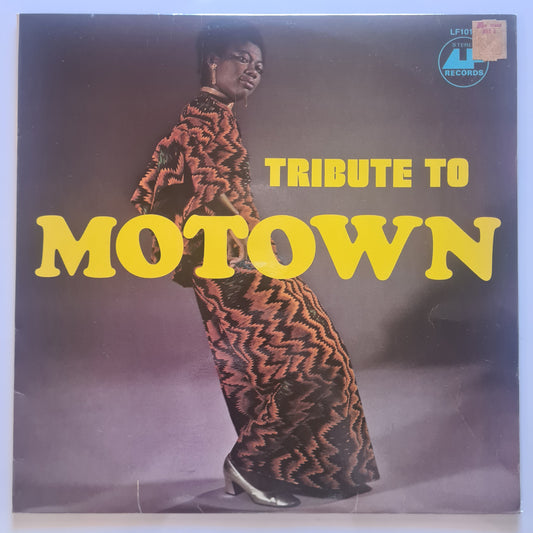 Various - Tribute To Motown - 1972 - Vinyl Record LP - Sound Hound Records