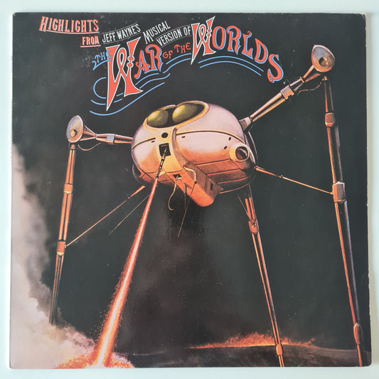 Various - War Of The Worlds: Highlights From Jeff Wayne's Musical Version Of The War Of The Worlds- 1981 - Vinyl Record LP - Sound Hound Records